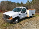2000 Ford F350 XL S/A Utility Truck (INOPERABLE)