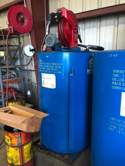 Turner Oil Tank w/Pump