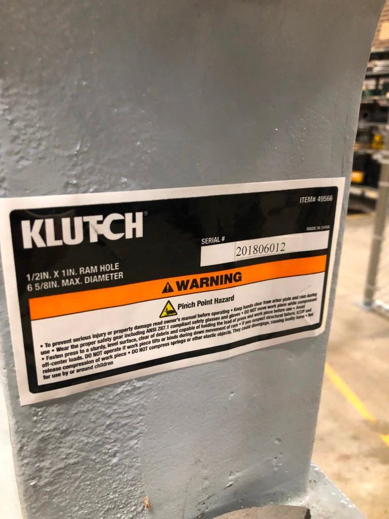 Klutch arbor press deals