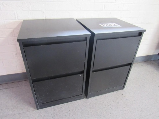 (2) 2 DRAWER FILING CABINETS