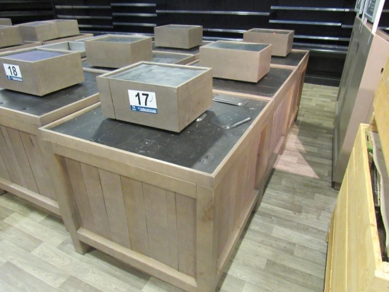 (6) Wooden Display Boxes