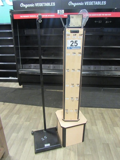 (2) Store Display Stands