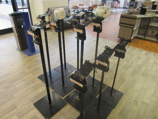 (10) Produce Bag Stands