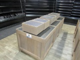 (9) Wooden Display Boxes