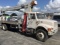 2000 INTERNATIONAL 4700 Stake Body Crane Truck