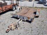 10' S/A Equipment Trailer (PARTS ONLY - NO TITLE)