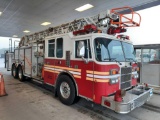 1998 Pierce Dash 75' Ladder Firefighting Truck