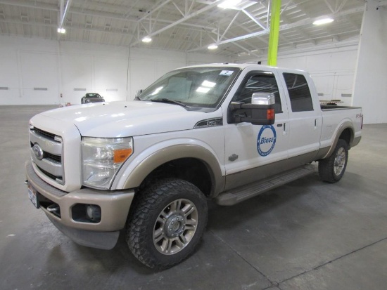 2011 Ford F250 4x4 Crew Cab Pickup (Unit #PU721)