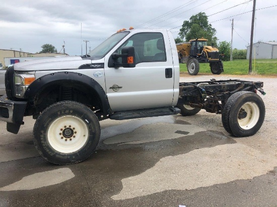 2013 FORD F550 4 x 4 CAB & CHASSIS (UNIT #S9102) (INOPERABLE)