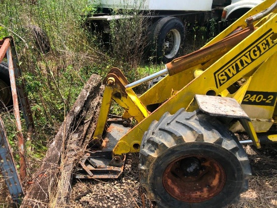 1998 SWINGER 240-2 WHEEL LOADER (INOPERABLE) Heavy Construction Equipment Loaders Wheel Loaders Online Auctions Proxibid