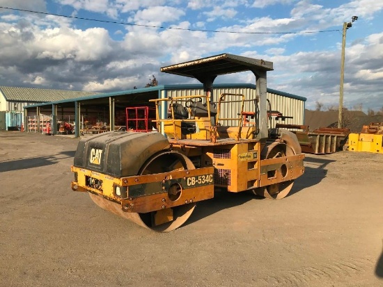 1999 Caterpillar CB-534C Tandem Vibratory Roller