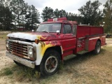1975 Ford F750 S/A Fire Truck (INOPERABLE)