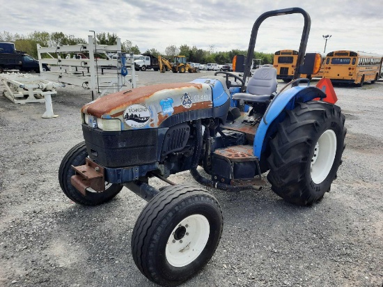 2002 New Holland TN70 A/G Tractor, (City Of Richmond Unit 4407) (INOP)