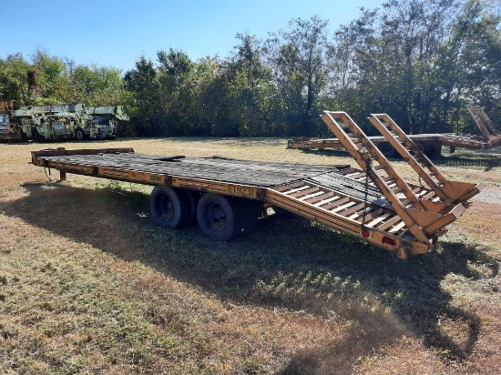 1992 Hudson HTD 10 Ton T/A Equipment Trailer (CSX Unit# ET9231)