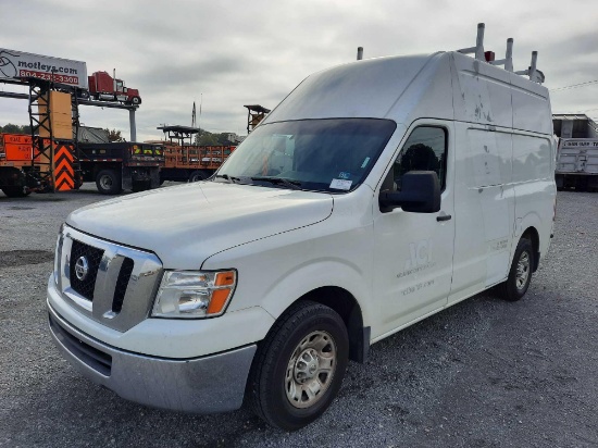 2013 NISSAN NV2500HD CARGO VAN