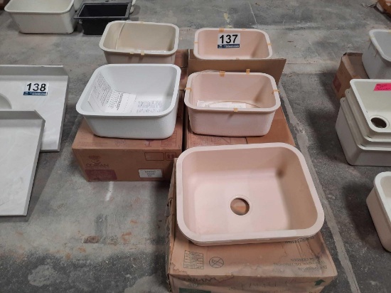 SOLID SURFACE SINGLE BOWL SINKS