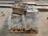 PALLET OF (32) KOHLER STERLING 11409 STAINLESS STEEL 60/40 KITCHEN SINKS.