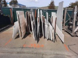 GRANITE & QUARTZ REMNANTS & SLAB RACK