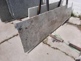 GRANITE & QUARTZ REMNANTS & METAL A-FRAME