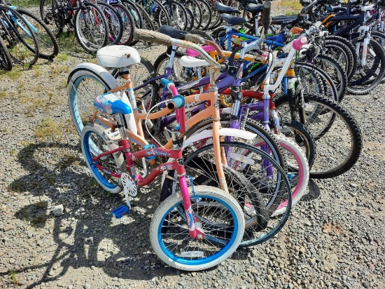 (6) BIKES - MISCHIEF, HUFFY, SCHWINN, NEXT, GT