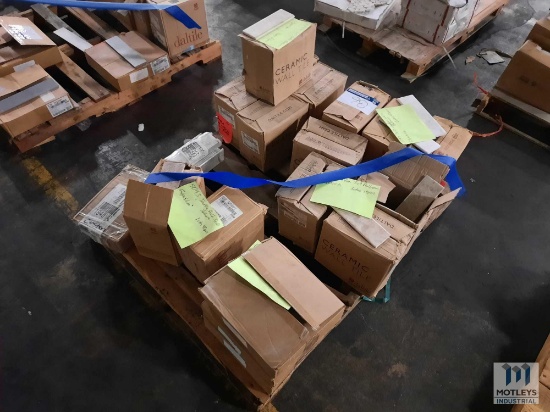 PALLET OF FLOOR TILES & WALL TILE