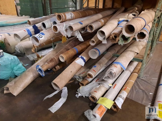 MISC ROLLS OF VINAL FLOORING