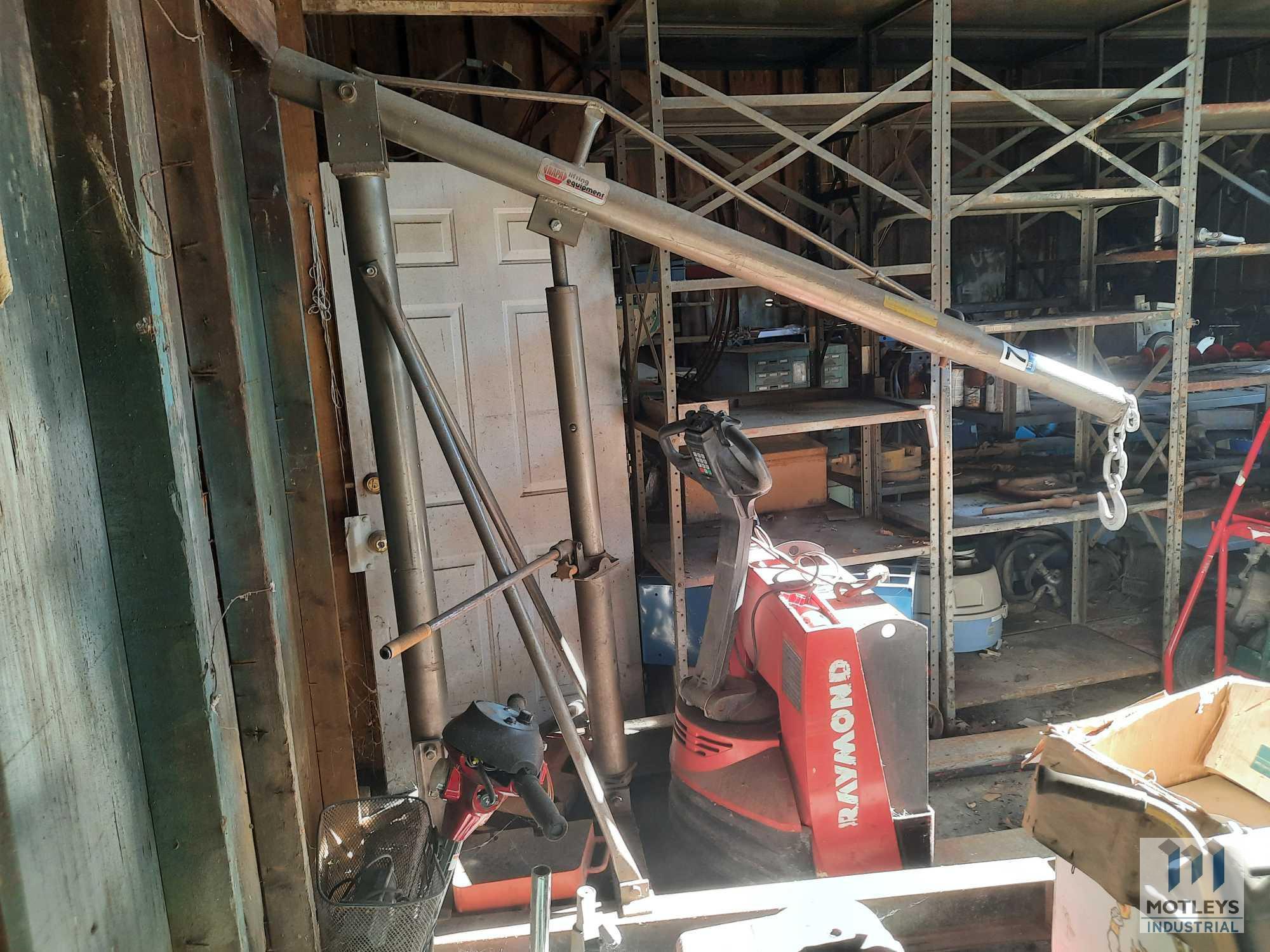 Napa Lifting Equipment Manual 2 Ton Engine Hoist Proxibid