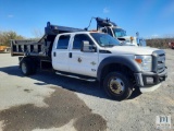 2012 Ford F-550 Dump Truck 4x4, VIN # 1FD0W5HT0CEB43589