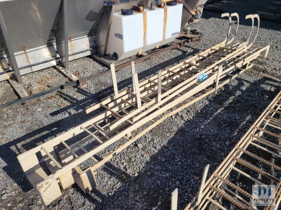 (2) Roof Steel Ladders