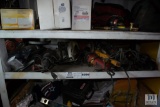 Tool Boxes and Large Plastic Job Box Including Contents of Each on Ground Level