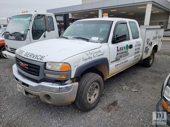 2006 GMC Sierra Pickup Truck, VIN # 1GDHK29UX6E285487