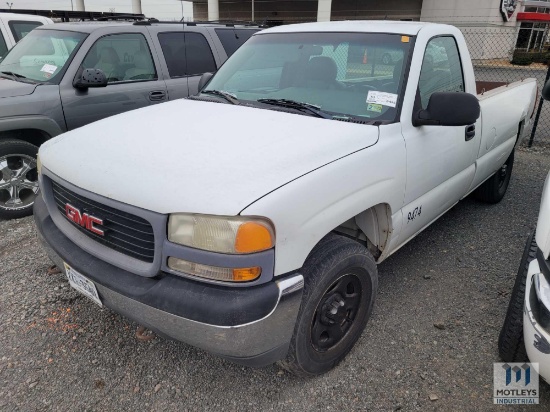 2000 GMC Sierra Pickup Truck, VIN # 1GTEK14V4YE378915