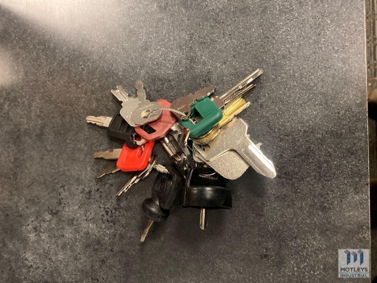 Heavy Equipment Key Set