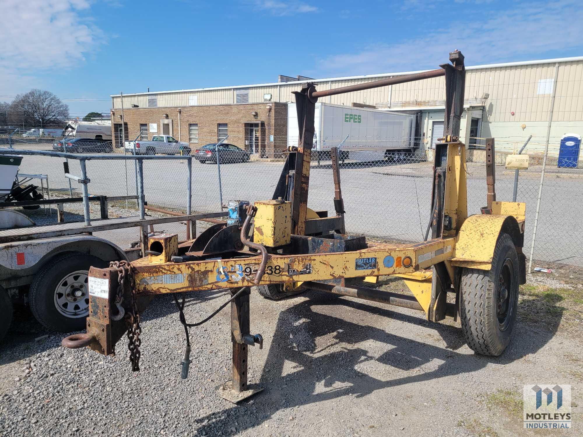 Butler Raller Overhead View Butler Trailer Manufacturing Butler Equipment For Sale Butler