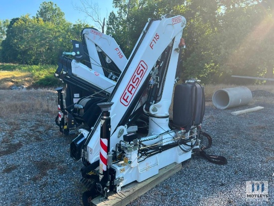 Unused 2019 Fassi F115 Knuckle Boom Crane