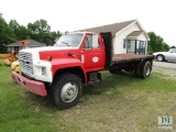 1990 Ford F800 Flat Bed Truck