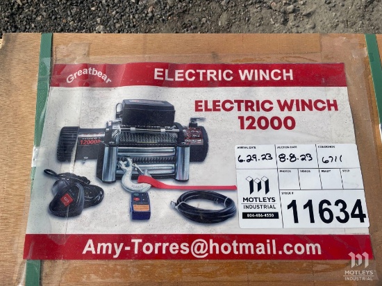 Greatbear Electric Winch 12000