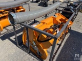 Landhonor Skid Steer Double Discharge Concrete Mixer Attachment