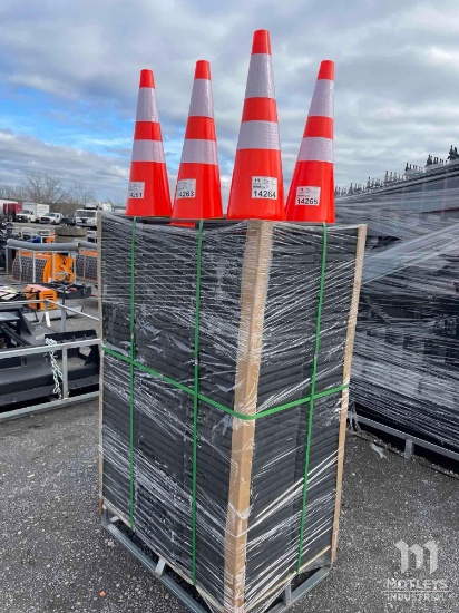 Safety Highway Cones, Qty: 42