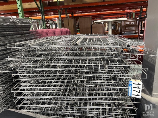Pallet of Warehouse Shelving Racks