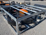 2024 Wolverine TBM-12-78W Skid Steer 3-Blade Mower Attachment