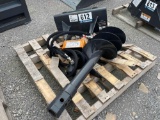 2024 Wolverine MAD-12-12D Skid Steer Auger Attachment