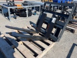 2024 Wolverine MPF-11-2500G Mini Skid Steer Pallet Fork Attachment