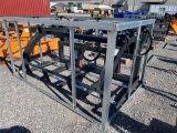 2024 Wolverine BG-13-72W Skid Steer Bale Grapple Attachment