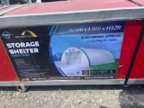 2024 Gold Mountain 203012R-300g PE Dome Storage Shelter