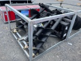 2024 Greatbear Skid Steer Auger with 3 Bits