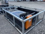 2024 Wolverine RCR-12-84W Skid Steer Rock Rake Attachment