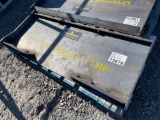 2024 Landhonor UAP-16-45W Skid Steer Universal Adapter Plate Attachment