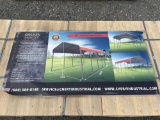 2024 Golden Mount M1220 Steel Carport