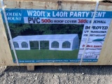 Golden Mount 20'x40' Party Tent